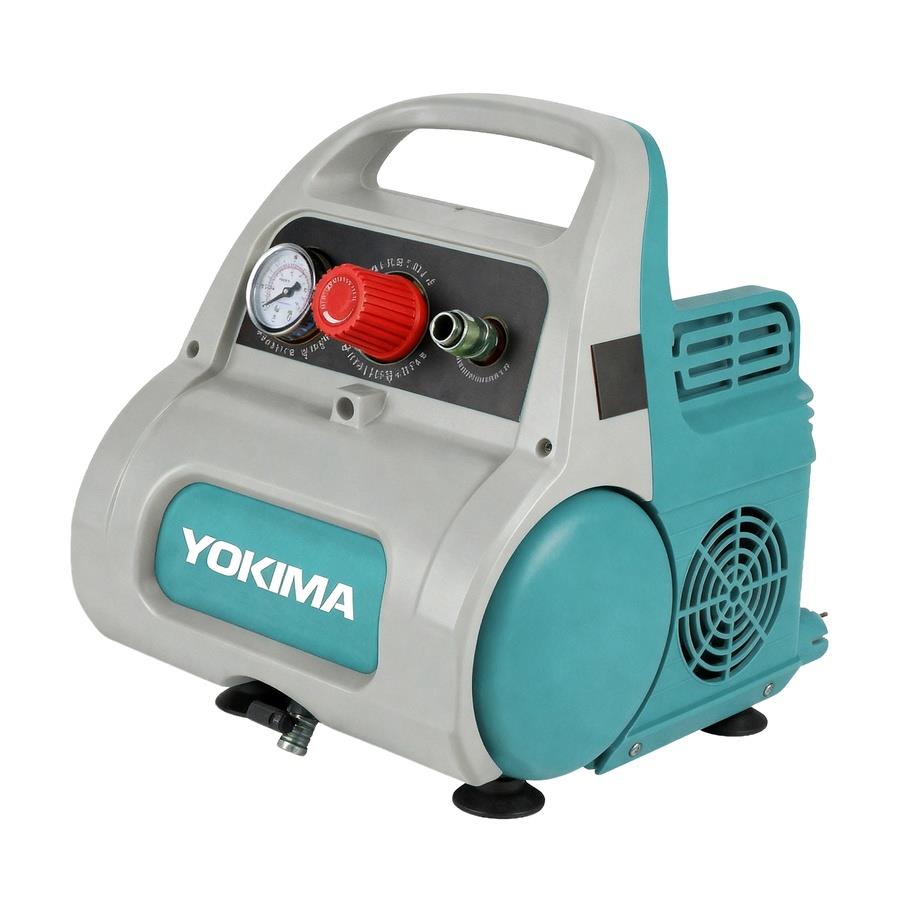 Compressore aria portatile Yokima 6L oil free 0,85 kW 8 bar
