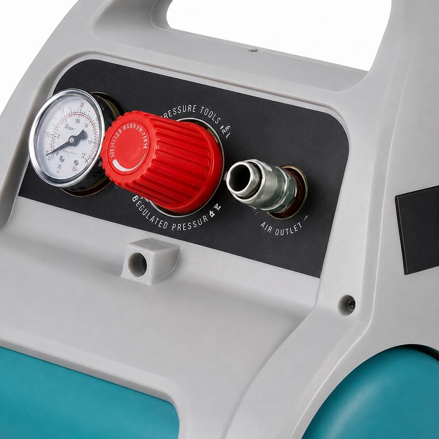 Compressore aria portatile Yokima 6L oil free 0,85 kW 8 bar