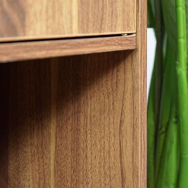 Mobile libreria 4 cubi in legno naturale