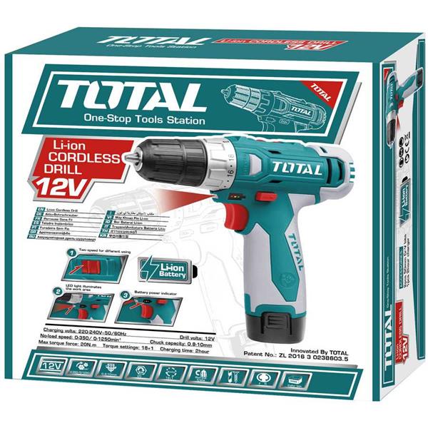 Trapano con 2 Batterie e 2 Punte