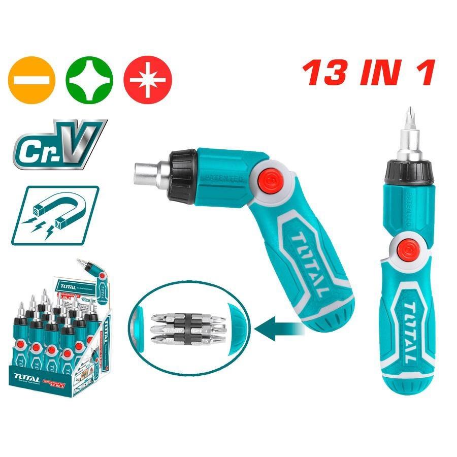 Set cacciavite a cricchetto 13 in 1