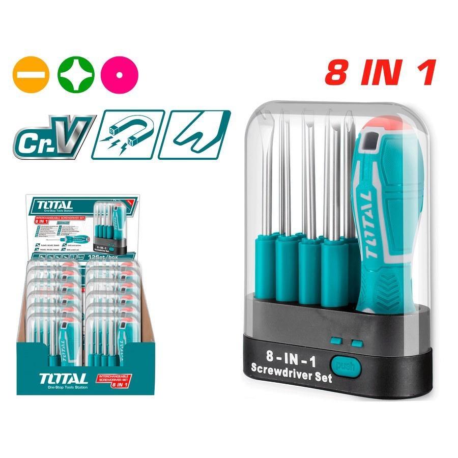 Set cacciaviti intercambiabili da 9 pezzi