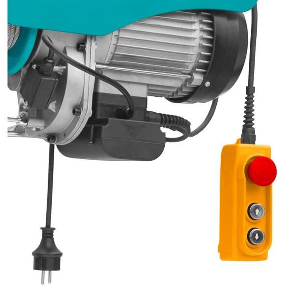 Paranco elettrico da 1600W sollevamento 500-1000kg