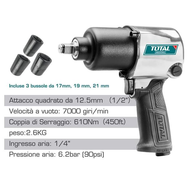 Avvitatore ad aria compressa a doppio martello