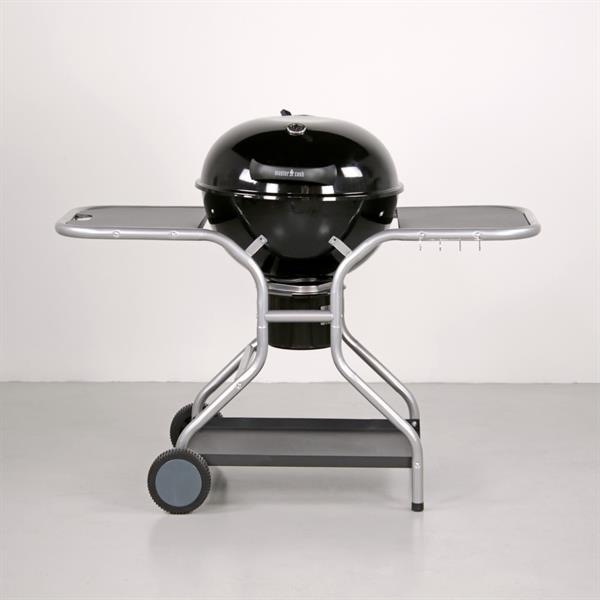 Barbecue a carbonella con carrello
