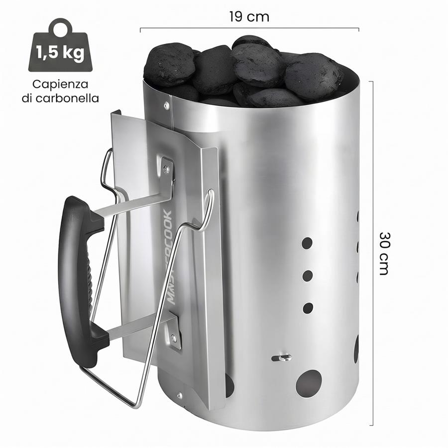 Accenditore carbonella barbecue MasterCook