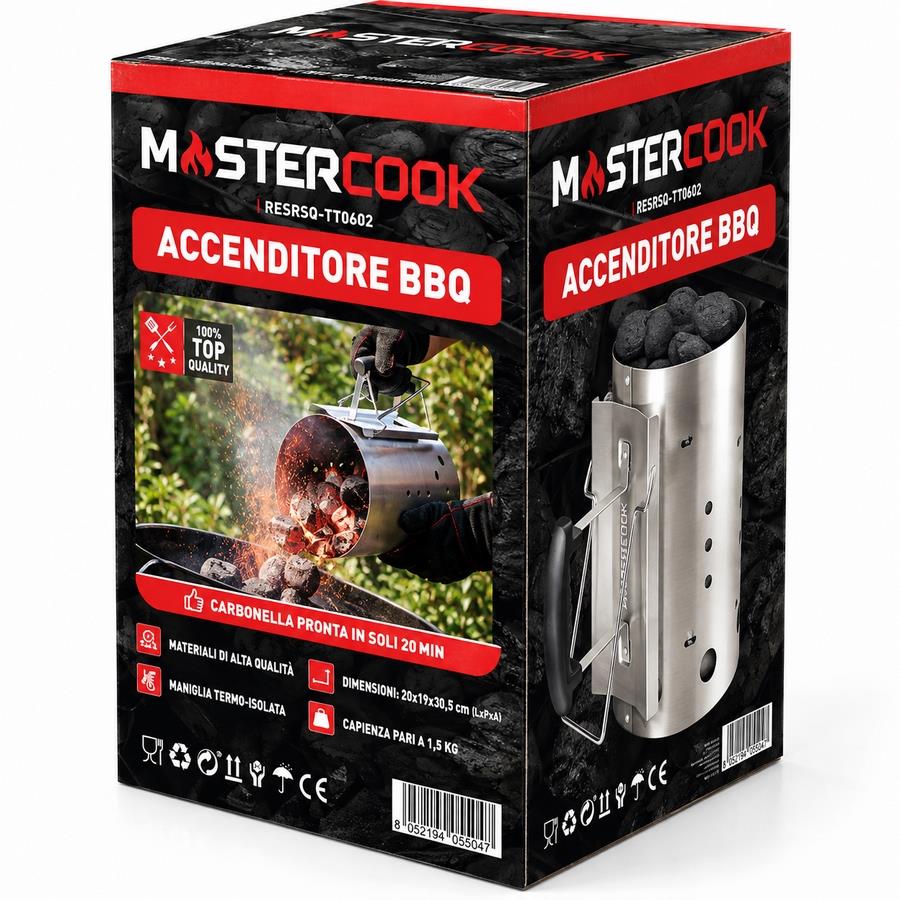 Accenditore carbonella barbecue MasterCook