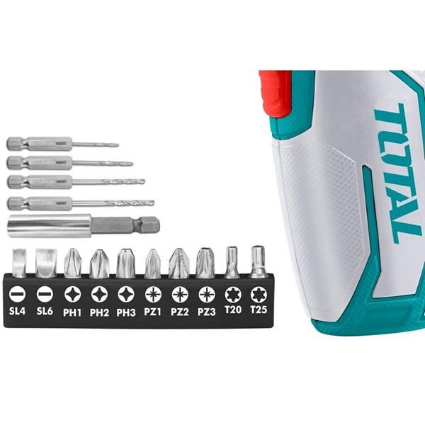 Cacciavite a Batteria 8V + 15 punte e borsa