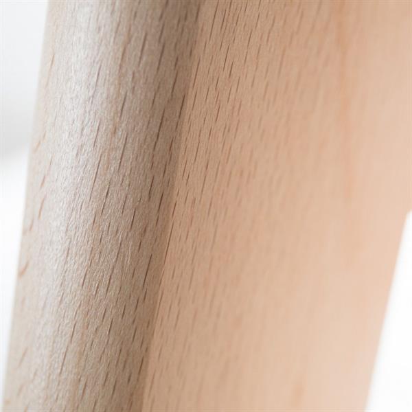 Sedia ergonomica gambe in legno 4 pz - Candice