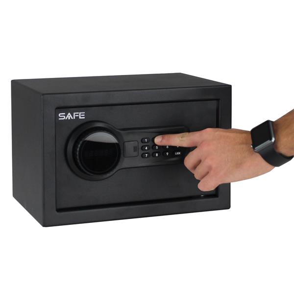 Cassaforte a mobile in acciaio nero 20SAV