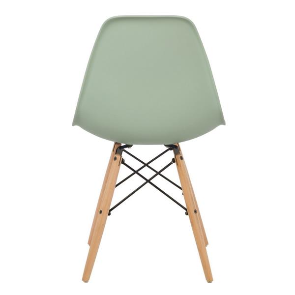 Set da 4 sedie da pranzo moderne verdi - Ester