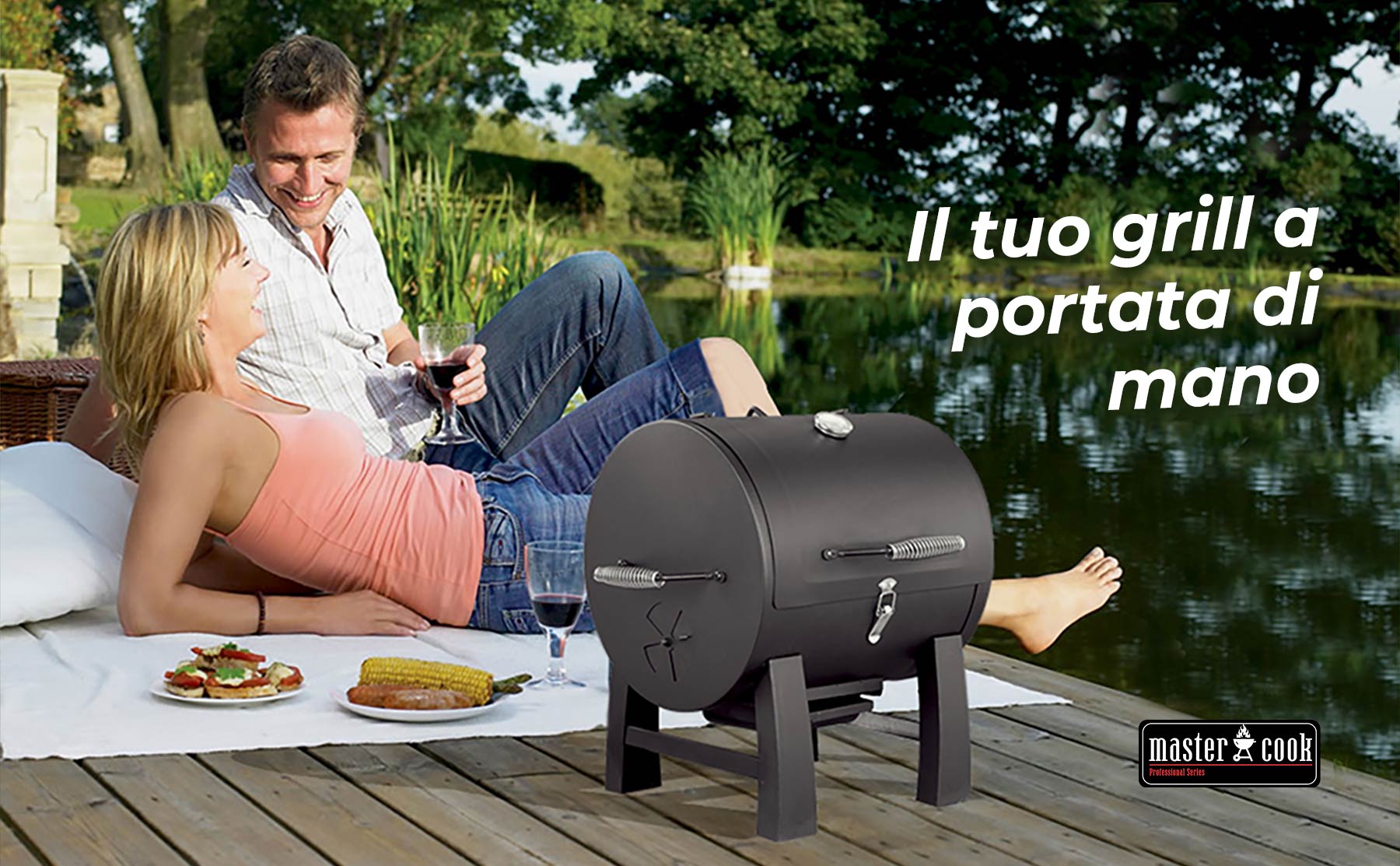 Barbecue a carbone portatile Piggy