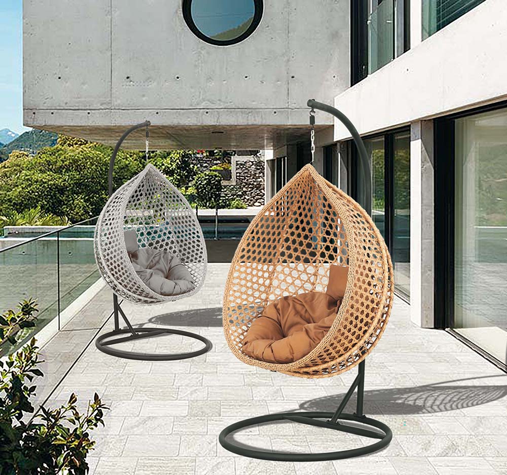 Poltrone sospese da giardino: irresistibile relax