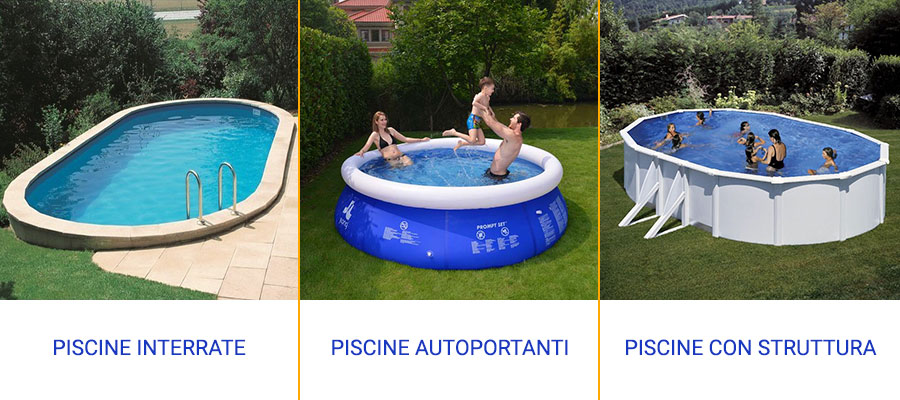 tipologia di piscine